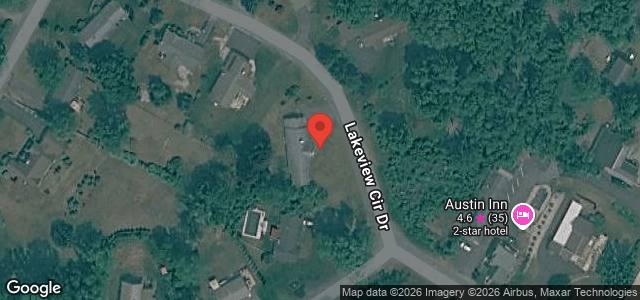 Map showing a red pin which marks the location the photo was taken